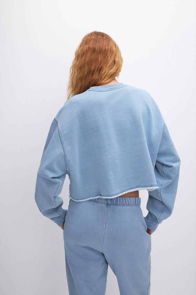 Tess Summer Carter featured in  the Good American catalogue for Spring/Summer 2024
