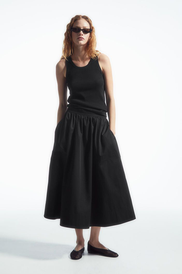 Tess Summer Carter featured in  the Cos Sweden catalogue for Spring/Summer 2024
