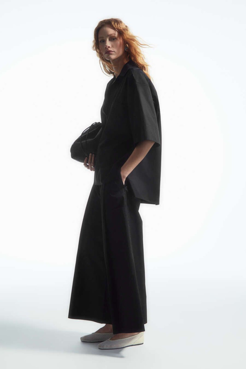 Tess Summer Carter featured in  the Cos Sweden catalogue for Spring/Summer 2024