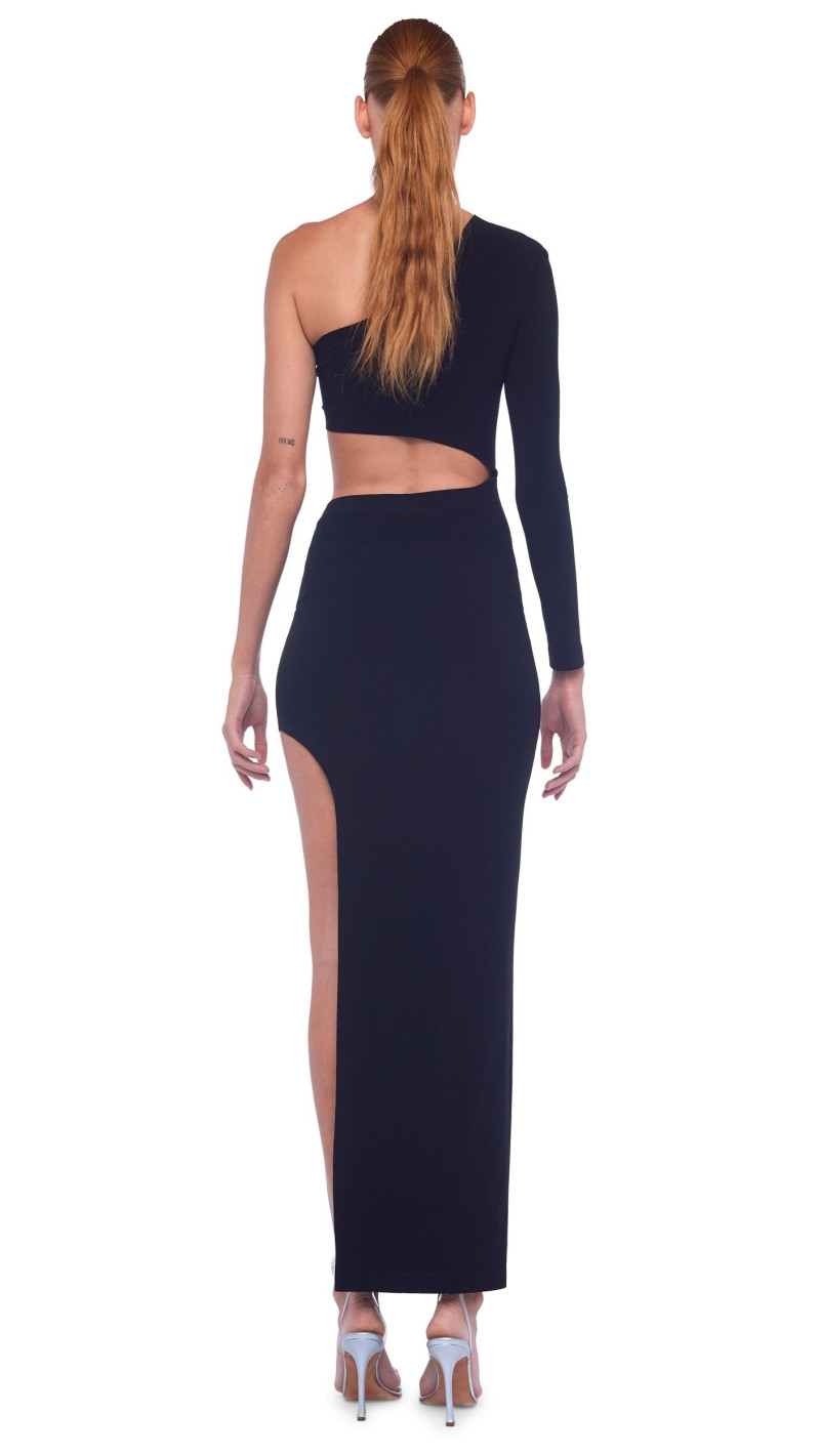 Tess Summer Carter featured in  the Omo Norma Kamali catalogue for Spring/Summer 2023