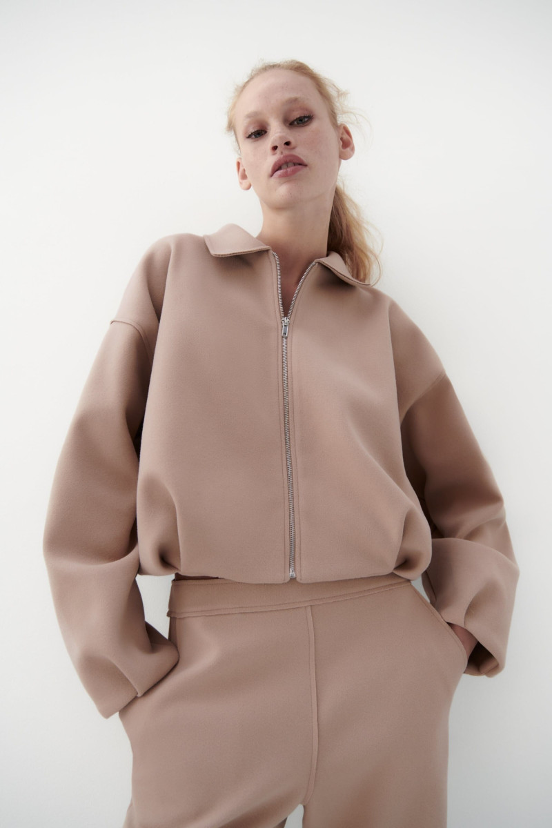 Tess Summer Carter featured in  the Zara catalogue for Spring/Summer 2023