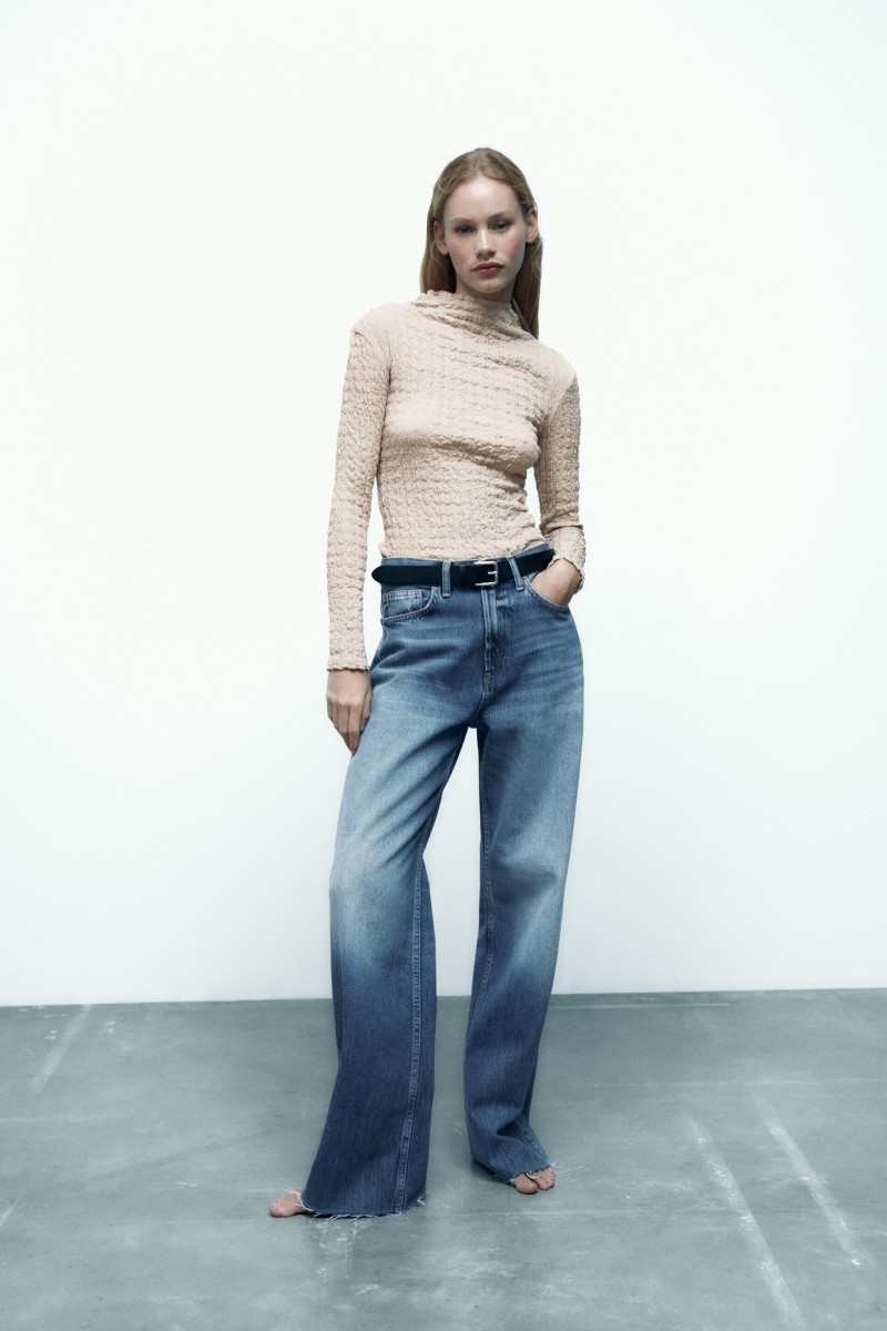 Tess Summer Carter featured in  the Zara catalogue for Spring/Summer 2023
