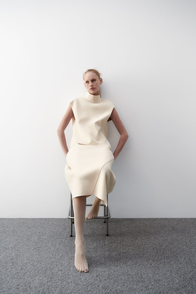 Tess Summer Carter featured in  the Zara catalogue for Spring/Summer 2023