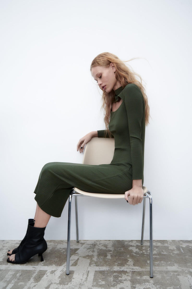 Tess Summer Carter featured in  the Zara catalogue for Spring/Summer 2023