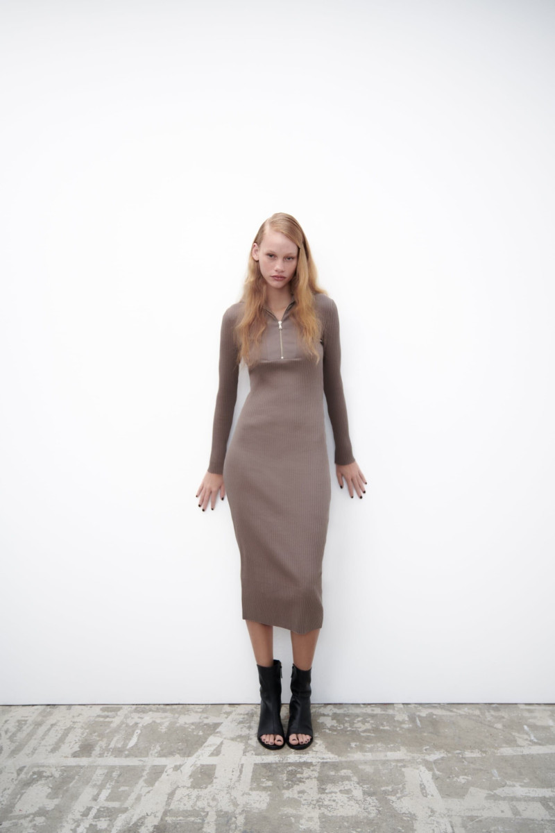 Tess Summer Carter featured in  the Zara catalogue for Spring/Summer 2023