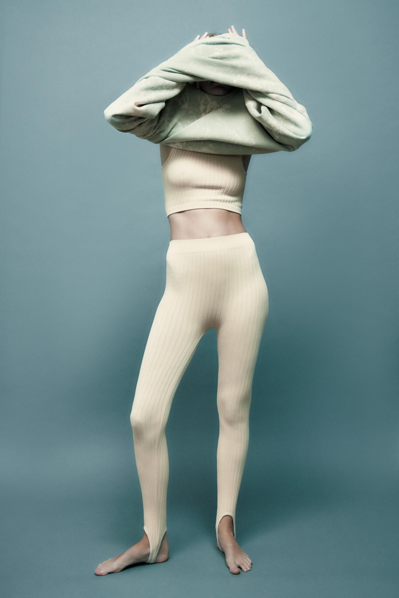 Tess Summer Carter featured in  the Zara catalogue for Spring/Summer 2023
