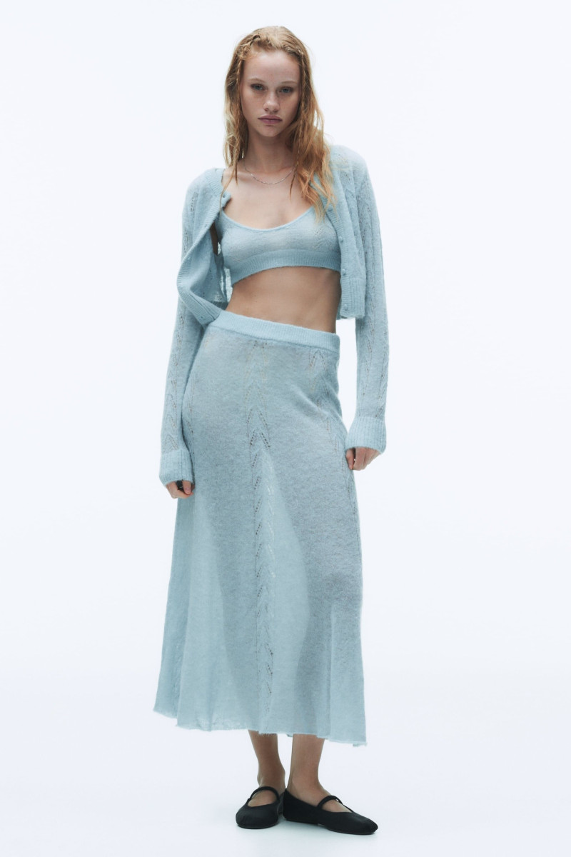 Tess Summer Carter featured in  the Zara catalogue for Spring/Summer 2023