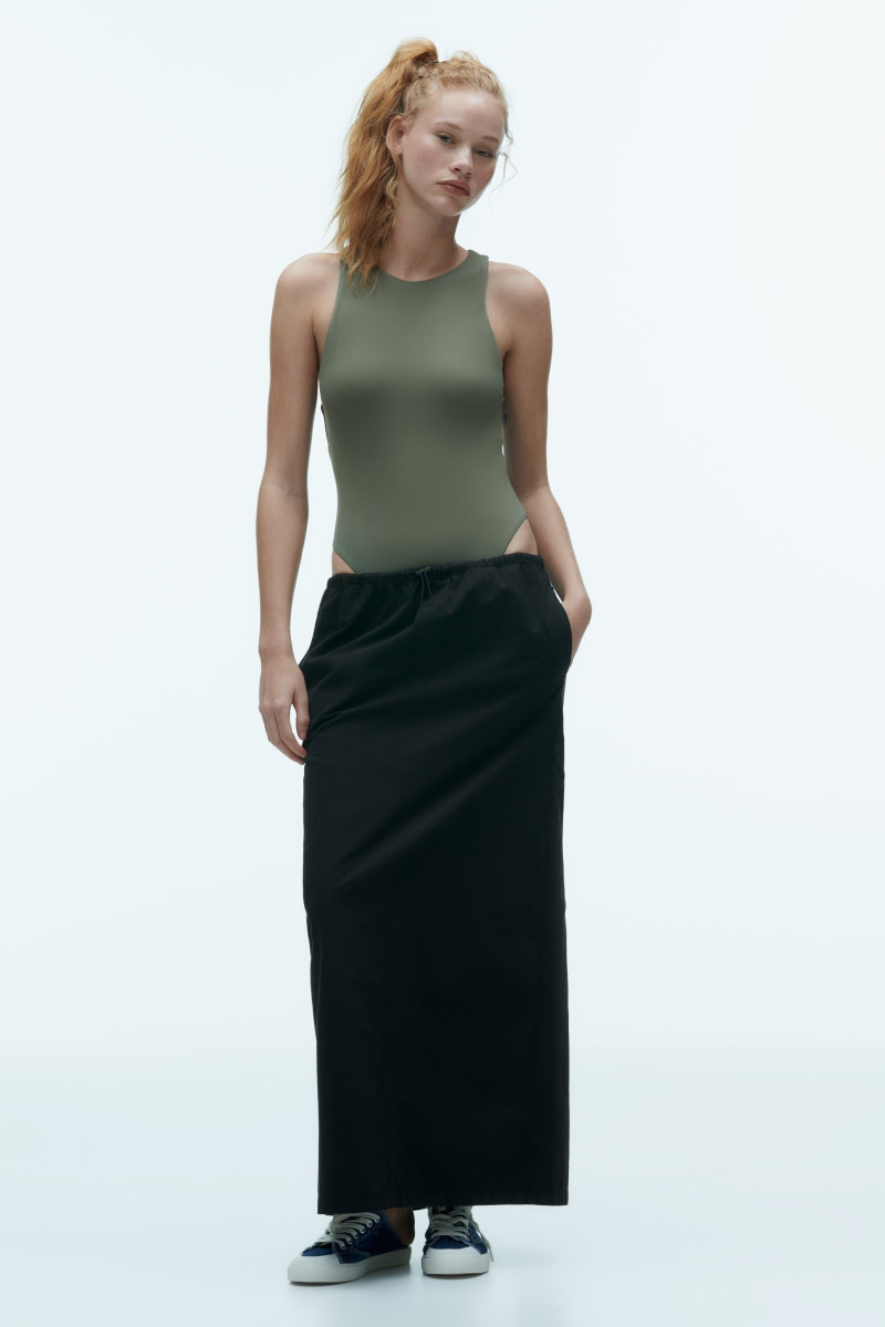 Tess Summer Carter featured in  the Zara catalogue for Spring/Summer 2023