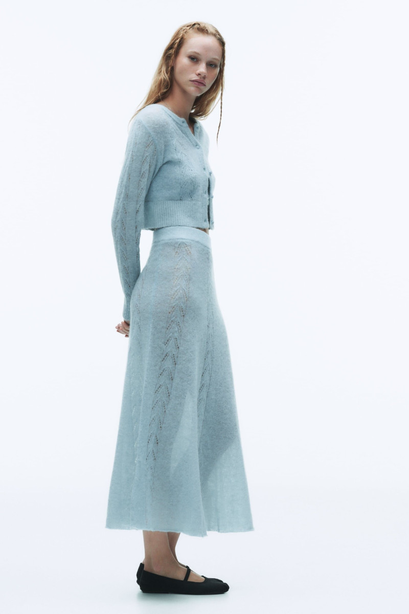 Tess Summer Carter featured in  the Zara catalogue for Spring/Summer 2023