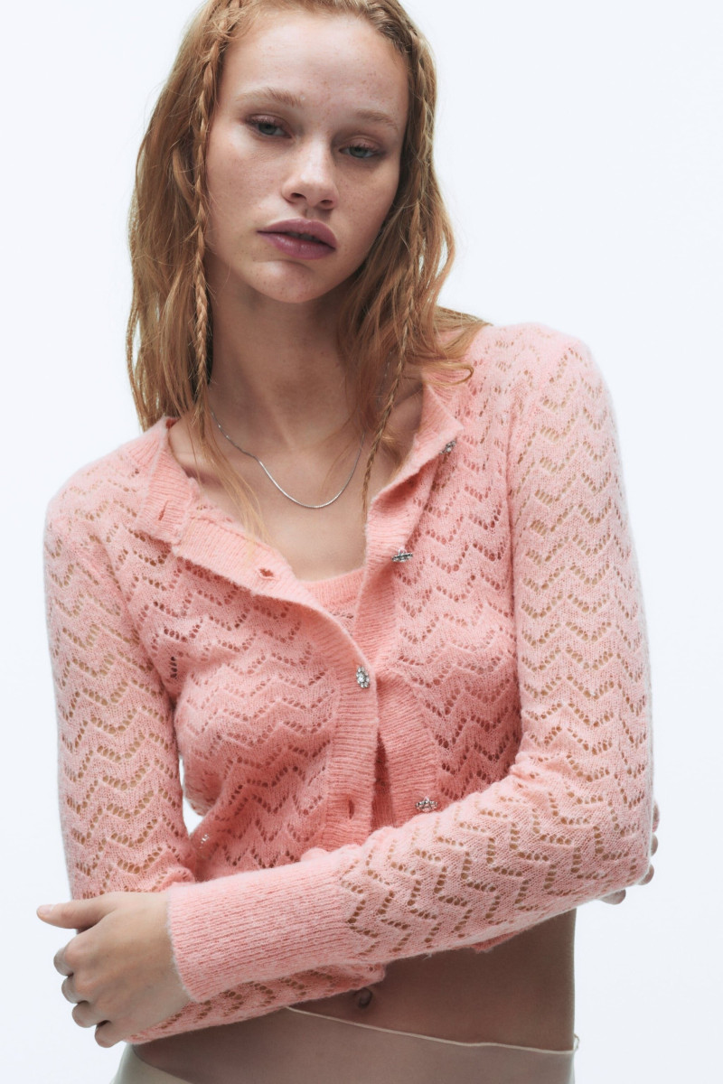 Tess Summer Carter featured in  the Zara catalogue for Spring/Summer 2023