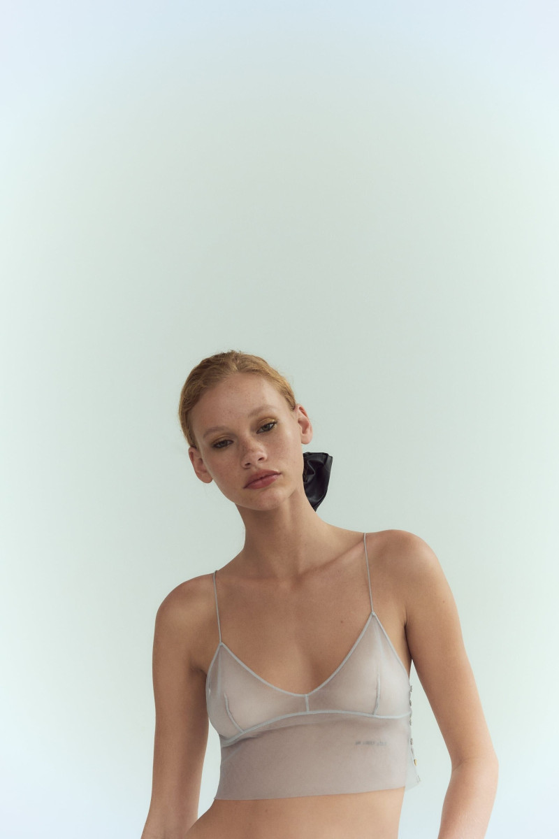 Tess Summer Carter featured in  the Zara catalogue for Spring/Summer 2023