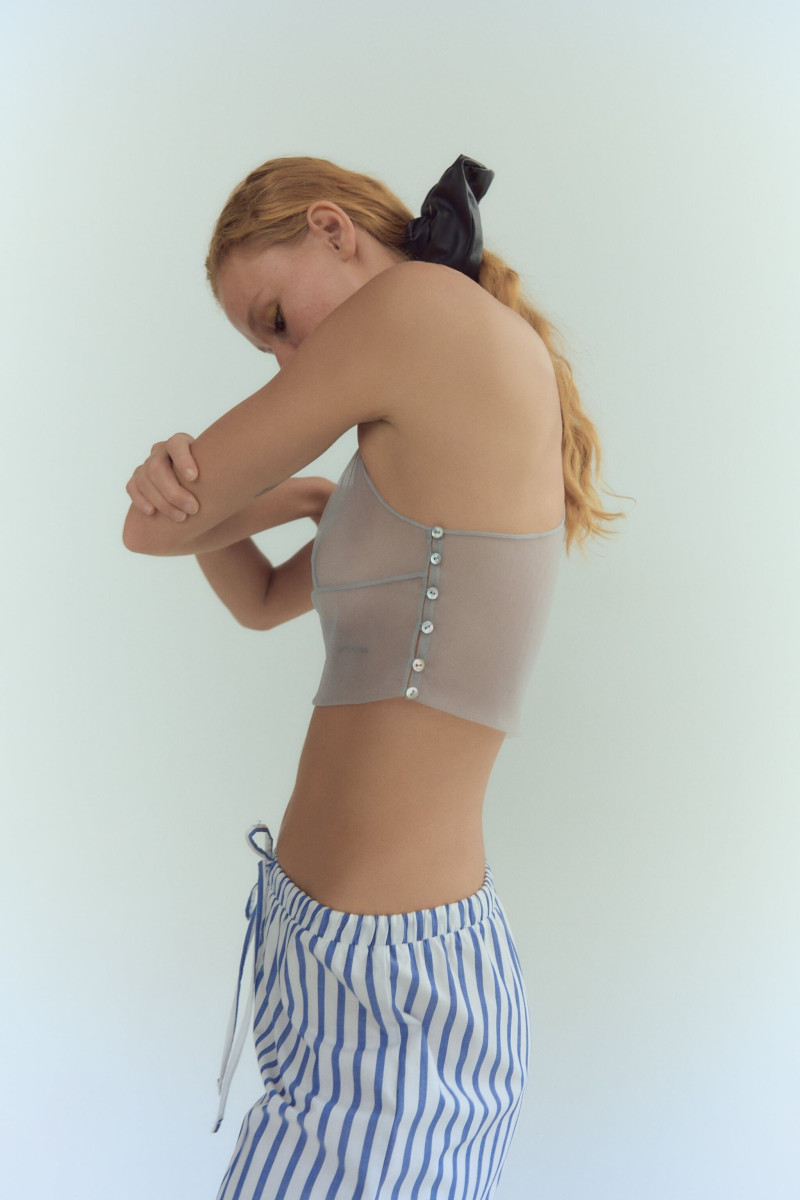 Tess Summer Carter featured in  the Zara catalogue for Spring/Summer 2023