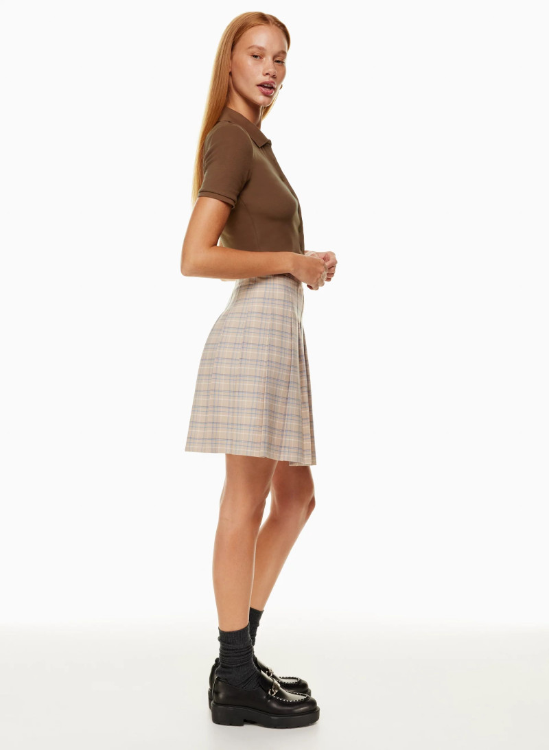 Tess Summer Carter featured in  the Aritzia catalogue for Spring/Summer 2023