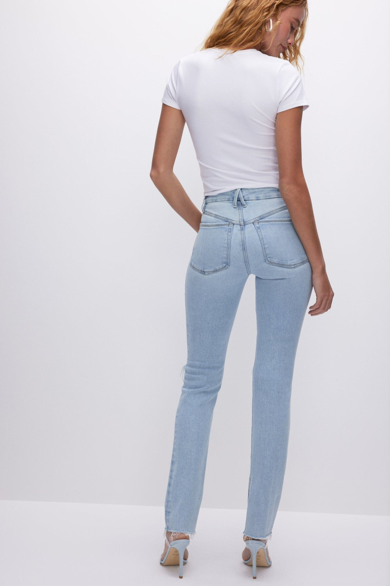 Tess Summer Carter featured in  the Good American catalogue for Spring/Summer 2023