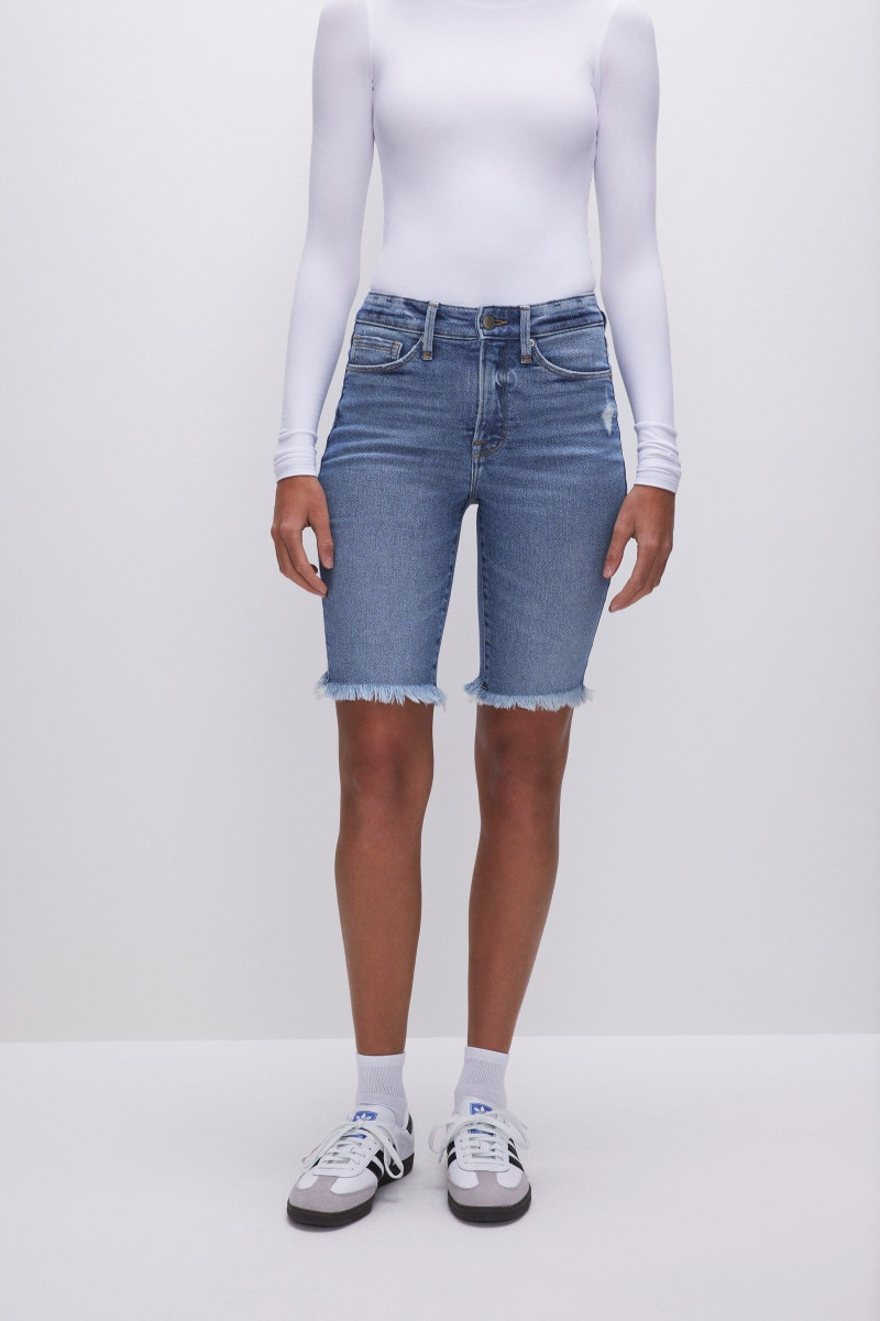 Tess Summer Carter featured in  the Good American catalogue for Spring/Summer 2023