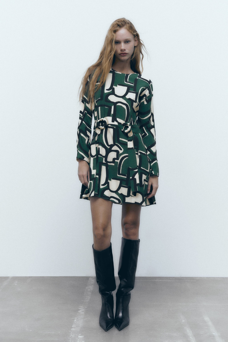 Tess Summer Carter featured in  the Zara catalogue for Spring 2023