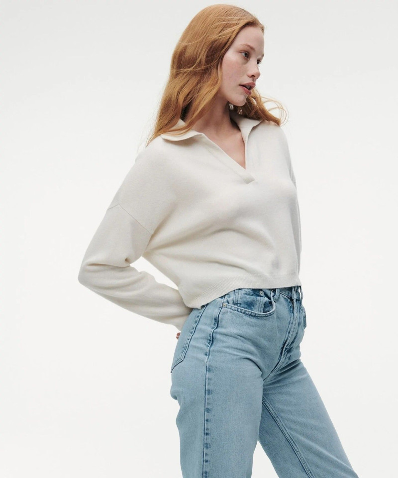 Tess Summer Carter featured in  the Naadam catalogue for Spring/Summer 2023
