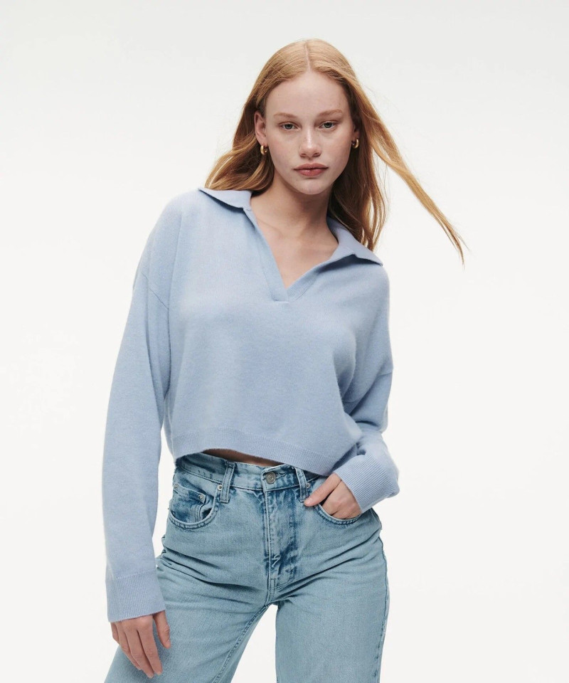 Tess Summer Carter featured in  the Naadam catalogue for Spring/Summer 2023