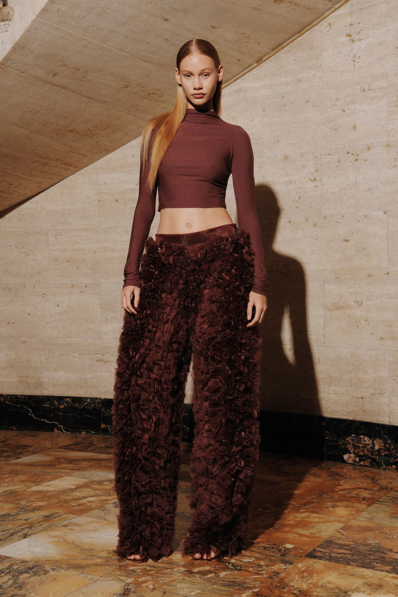 Tess Summer Carter featured in  the Lapointe lookbook for Spring/Summer 2023