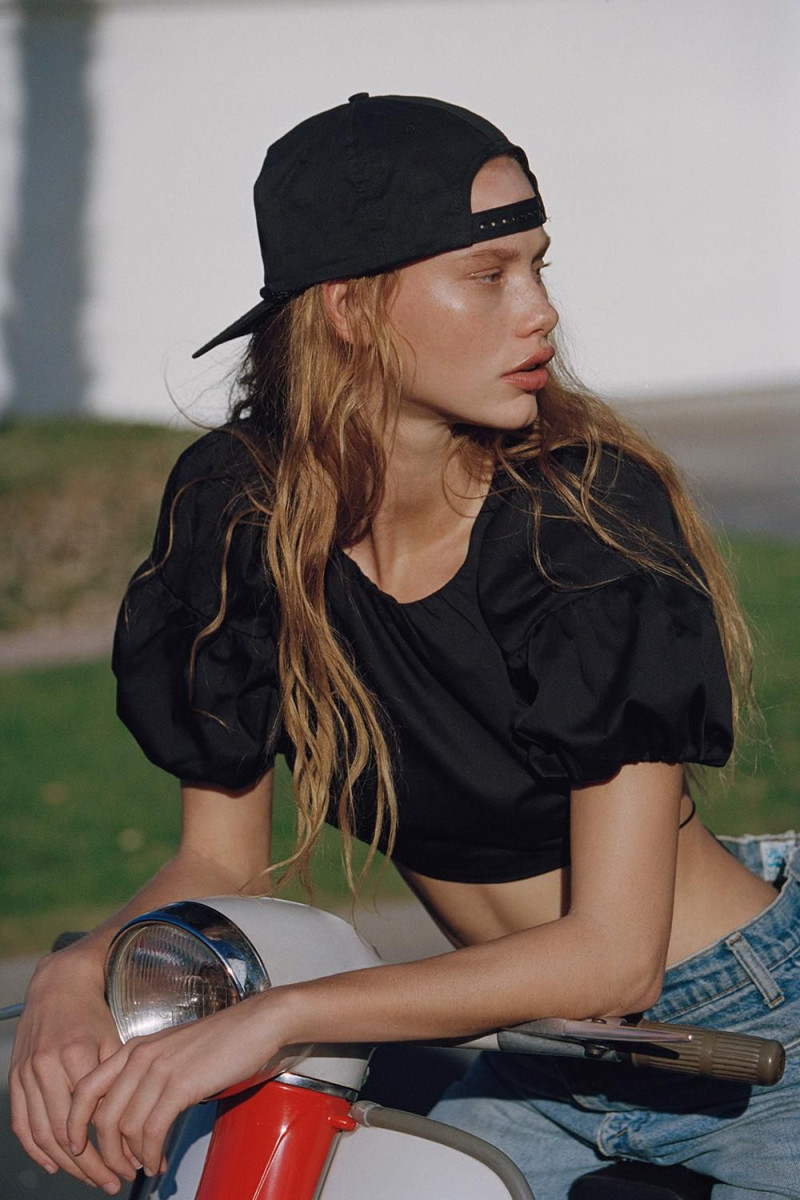 Tess Summer Carter featured in  the For Love & Lemons lookbook for Summer 2021