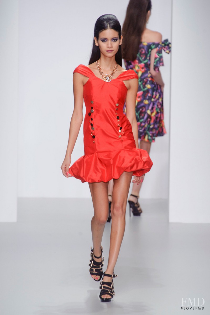 Juana Burga featured in  the PPQ fashion show for Spring/Summer 2014