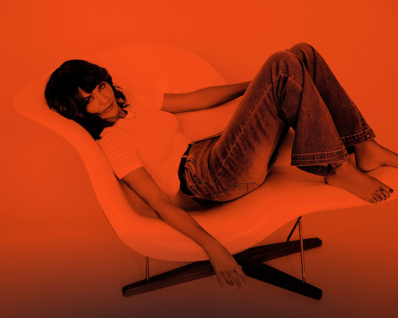 Helena Christensen featured in  the Rolla\'s advertisement for Spring/Summer 2025