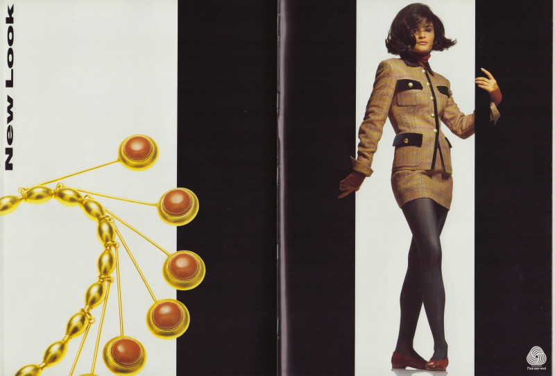 Helena Christensen featured in  the Crisca New Look catalogue for Autumn/Winter 1991