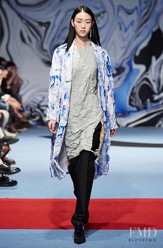 So Ra Choi featured in  the Low Classic fashion show for Autumn/Winter 2014