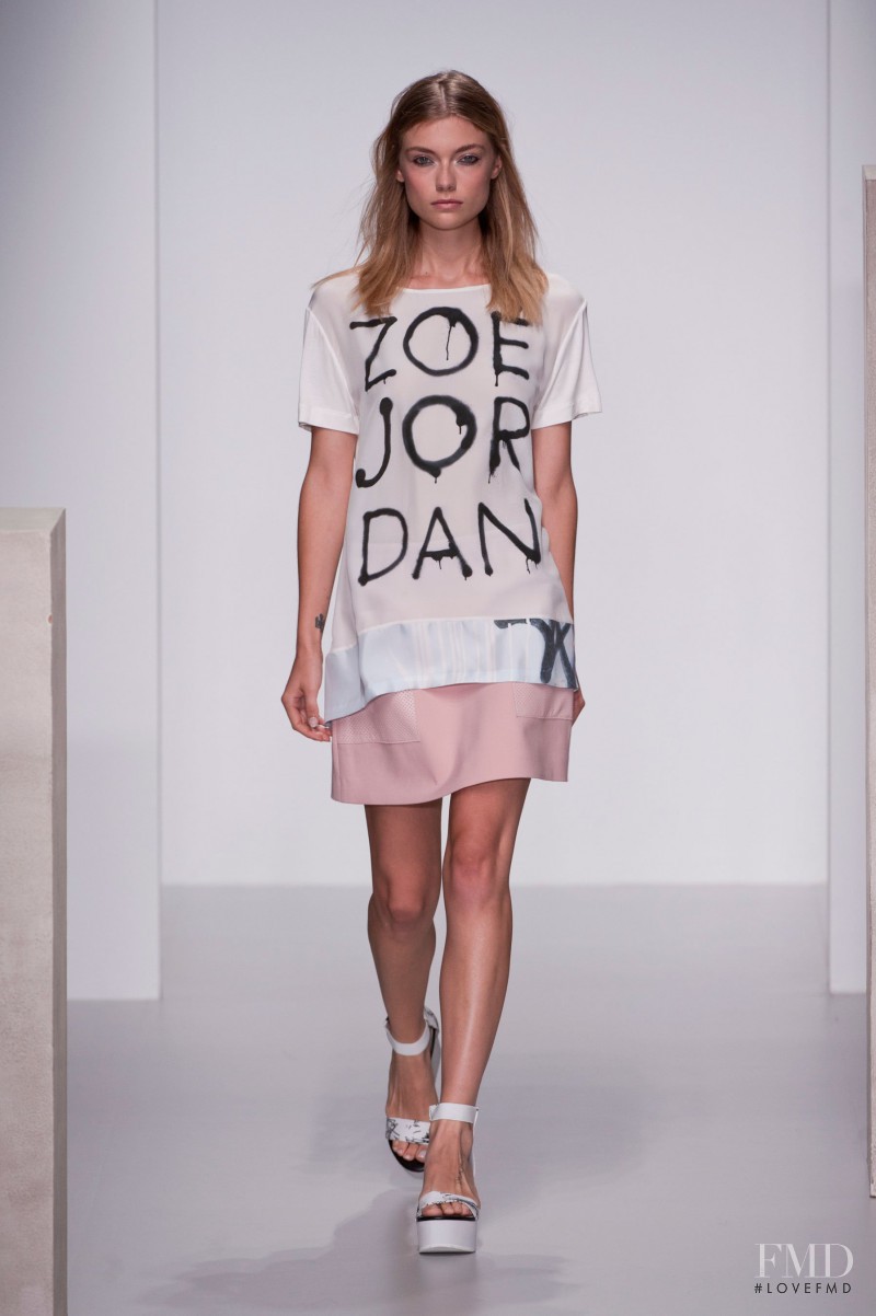 Zoe Jordan fashion show for Spring/Summer 2014