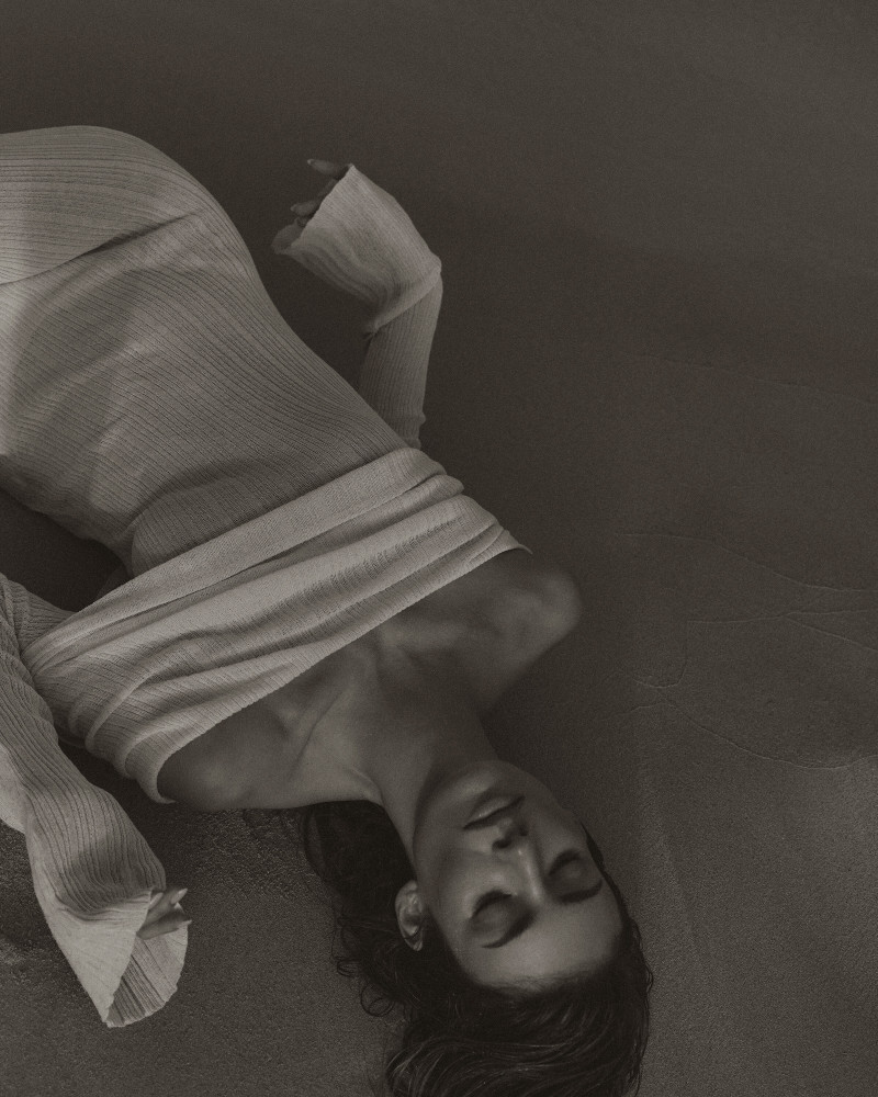 Lorena Rae featured in  the RAERE lookbook for Summer 2025