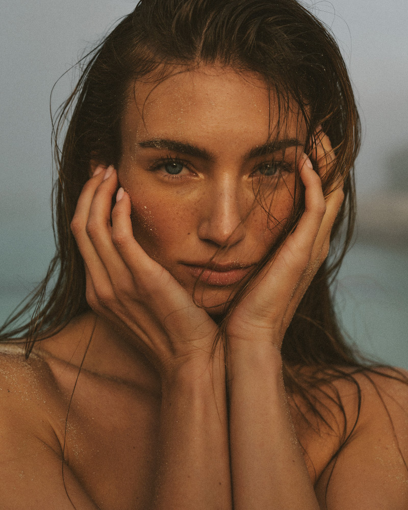 Lorena Rae featured in  the RAERE lookbook for Summer 2025