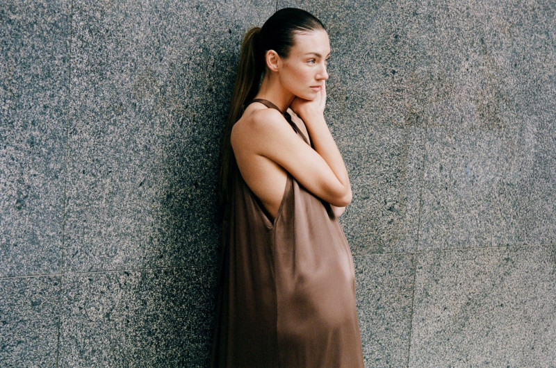 Lorena Rae featured in  the RAERE lookbook for Spring/Summer 2025