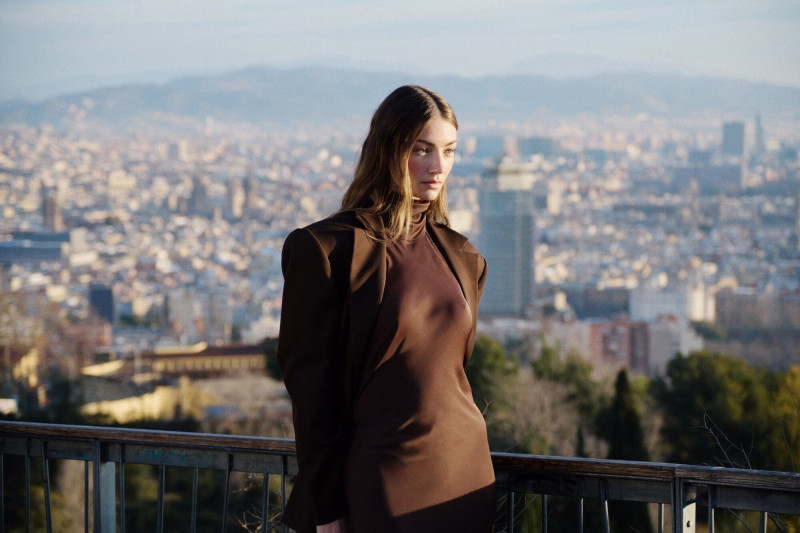 Lorena Rae featured in  the RAERE lookbook for Spring/Summer 2025