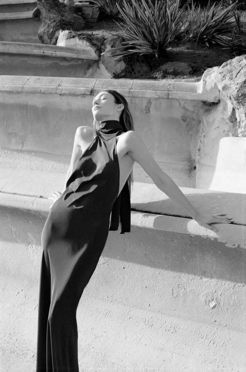 Lorena Rae featured in  the RAERE lookbook for Spring/Summer 2025