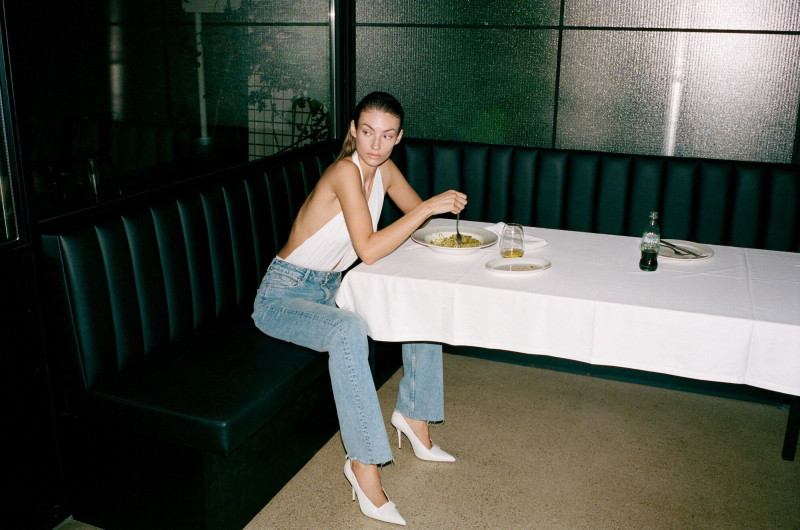 Lorena Rae featured in  the RAERE lookbook for Spring/Summer 2025