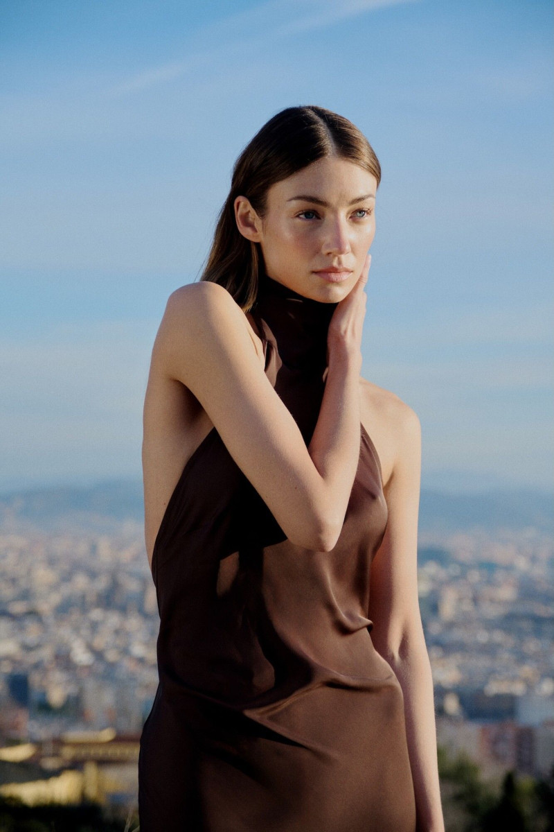 Lorena Rae featured in  the RAERE lookbook for Spring/Summer 2025