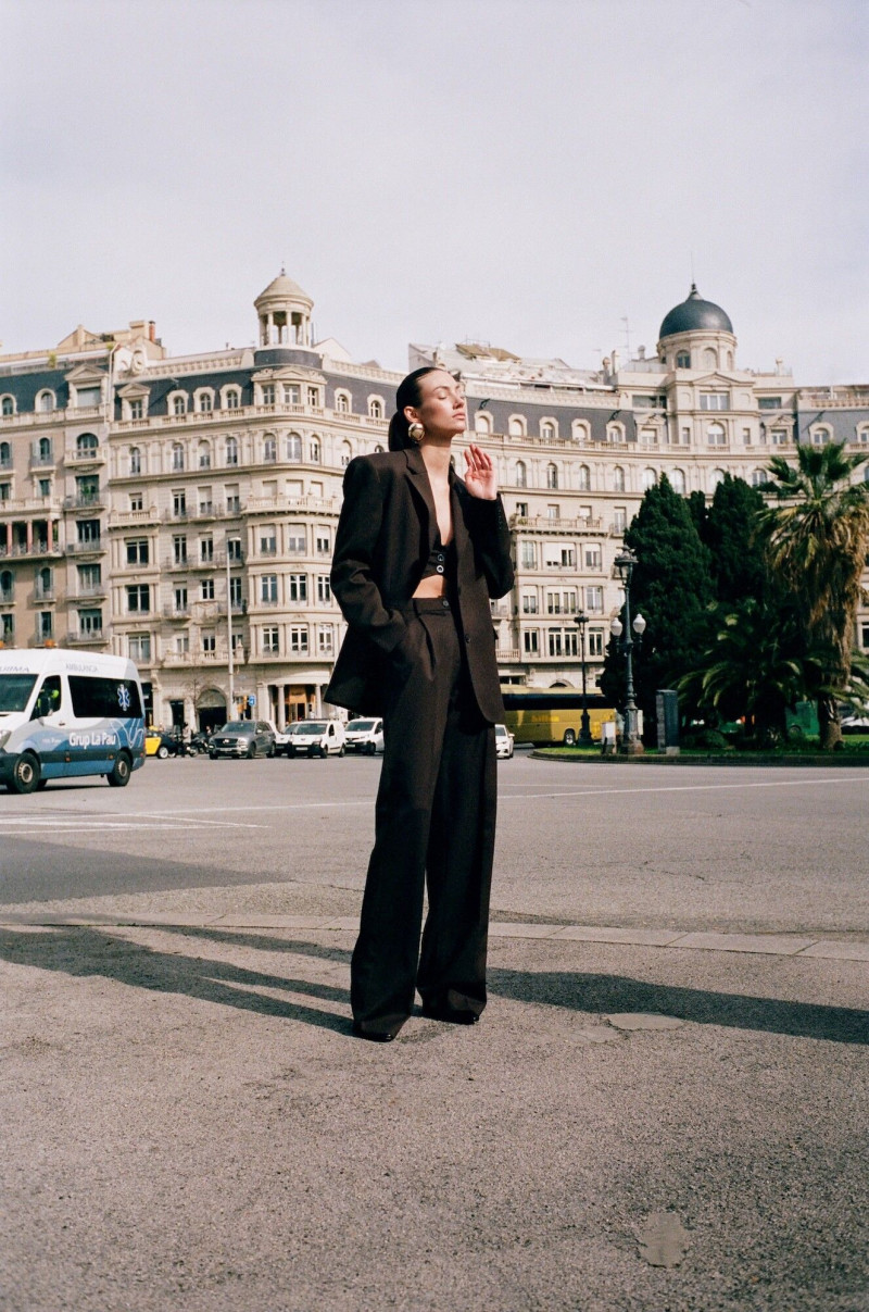 Lorena Rae featured in  the RAERE lookbook for Spring/Summer 2025