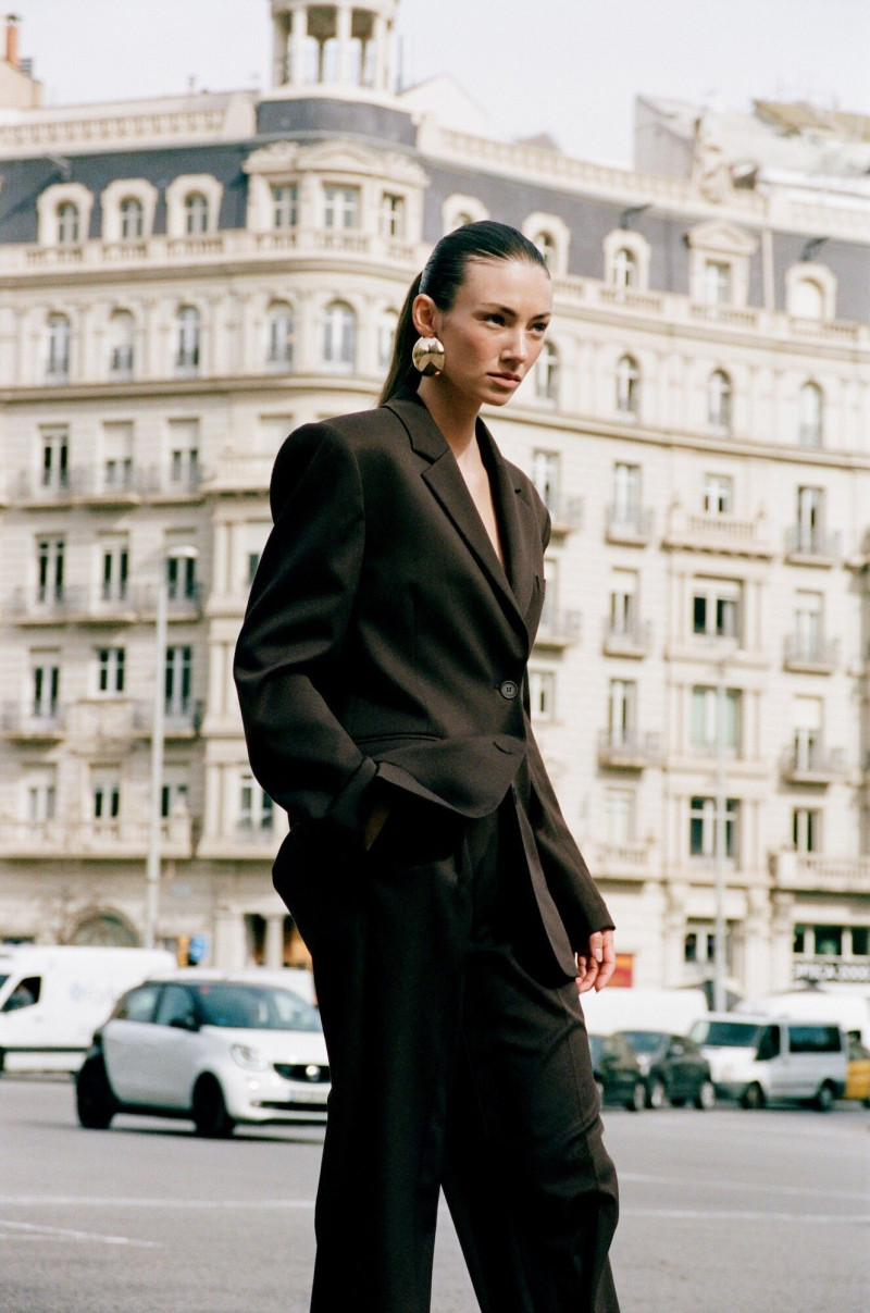 Lorena Rae featured in  the RAERE lookbook for Spring/Summer 2025