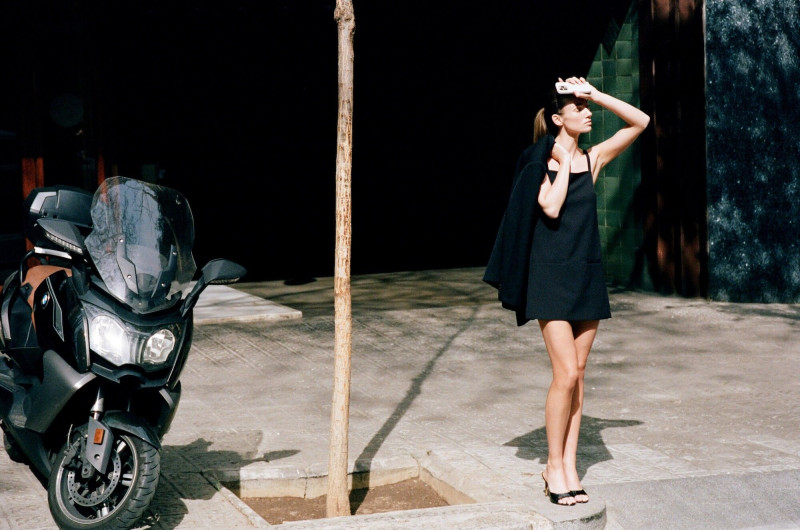 Lorena Rae featured in  the RAERE lookbook for Spring/Summer 2025