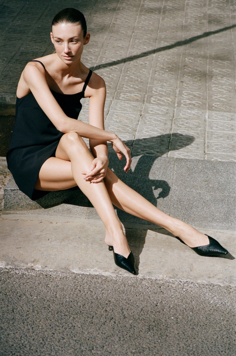 Lorena Rae featured in  the RAERE lookbook for Spring/Summer 2025