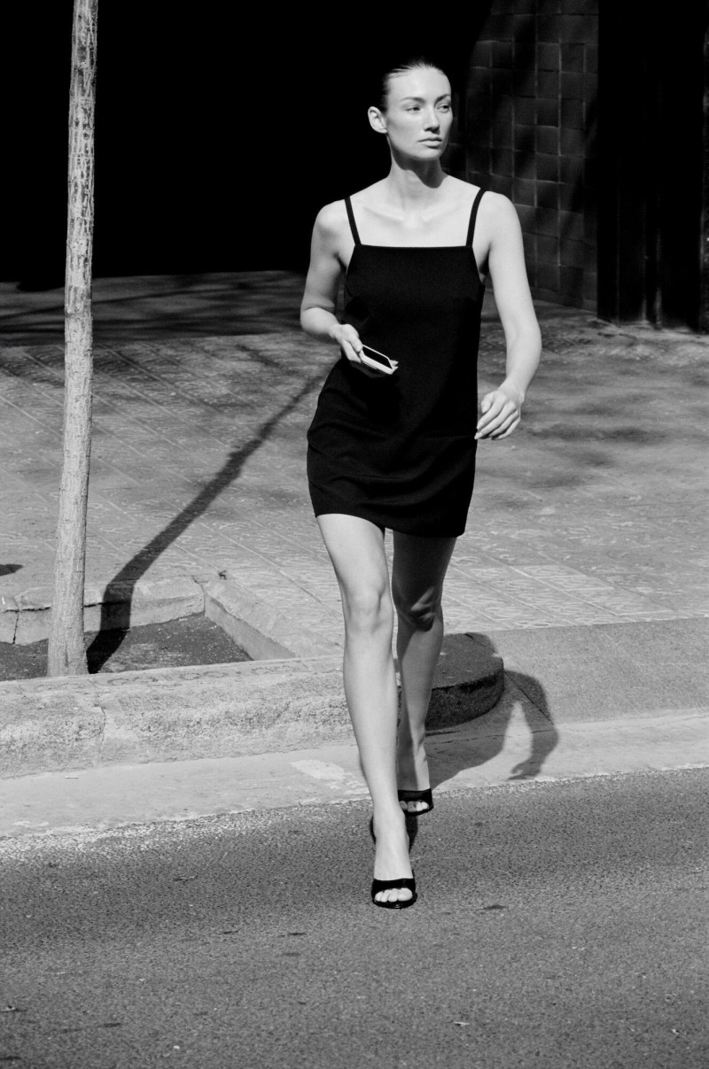 Lorena Rae featured in  the RAERE lookbook for Spring/Summer 2025