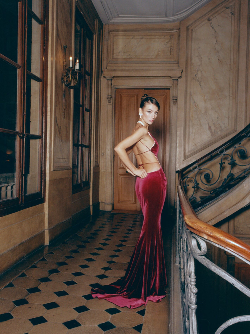 Lorena Rae featured in  the Nana Jacqueline Prologue Of The Night lookbook for Holiday 2024