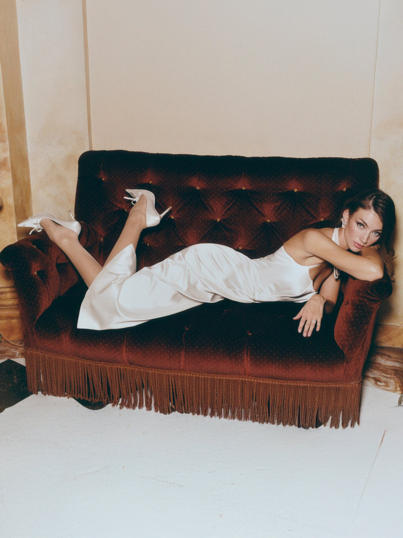 Lorena Rae featured in  the Nana Jacqueline Prologue Of The Night lookbook for Holiday 2024