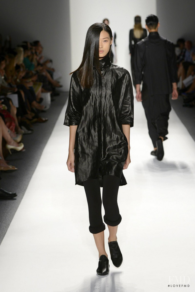 Tian Yi featured in  the Parkchoonmoo - Demoo fashion show for Spring/Summer 2013