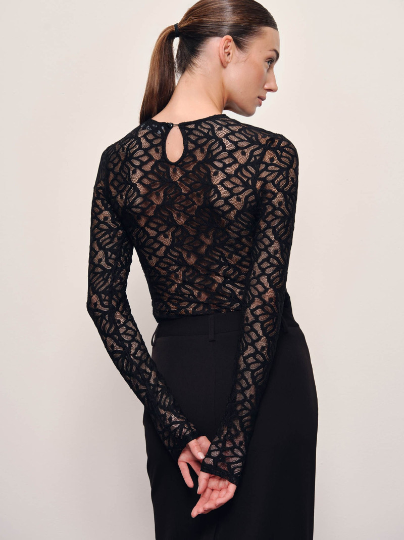 Lorena Rae featured in  the RAERE lookbook for Holiday 2024