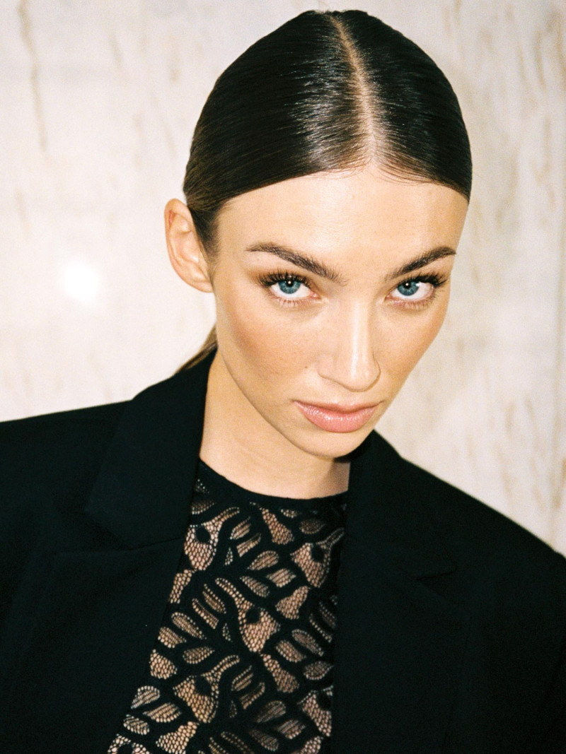 Lorena Rae featured in  the RAERE lookbook for Holiday 2024