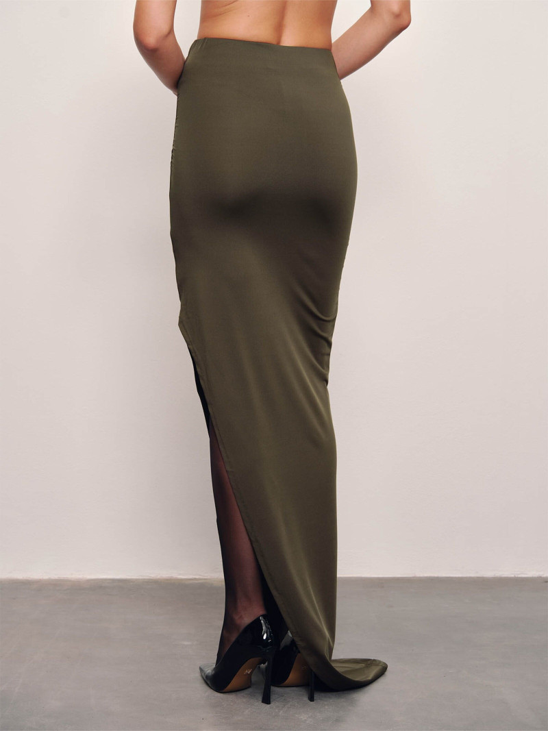 Lorena Rae featured in  the RAERE lookbook for Holiday 2024