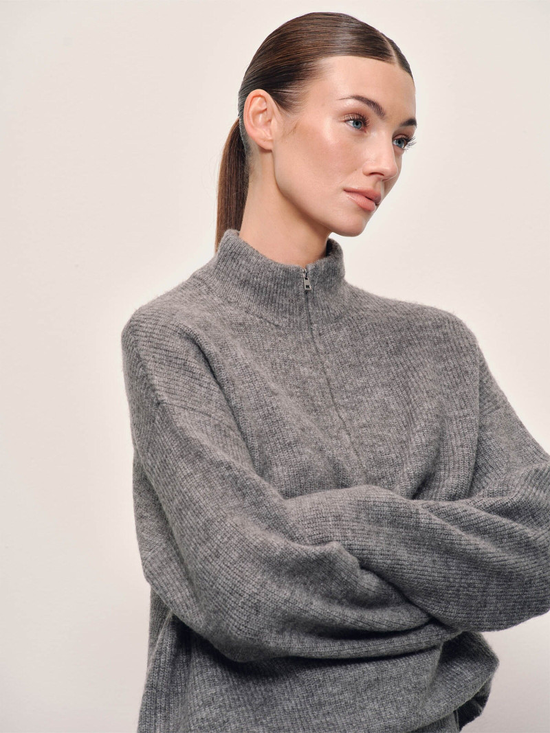 Lorena Rae featured in  the RAERE lookbook for Holiday 2024