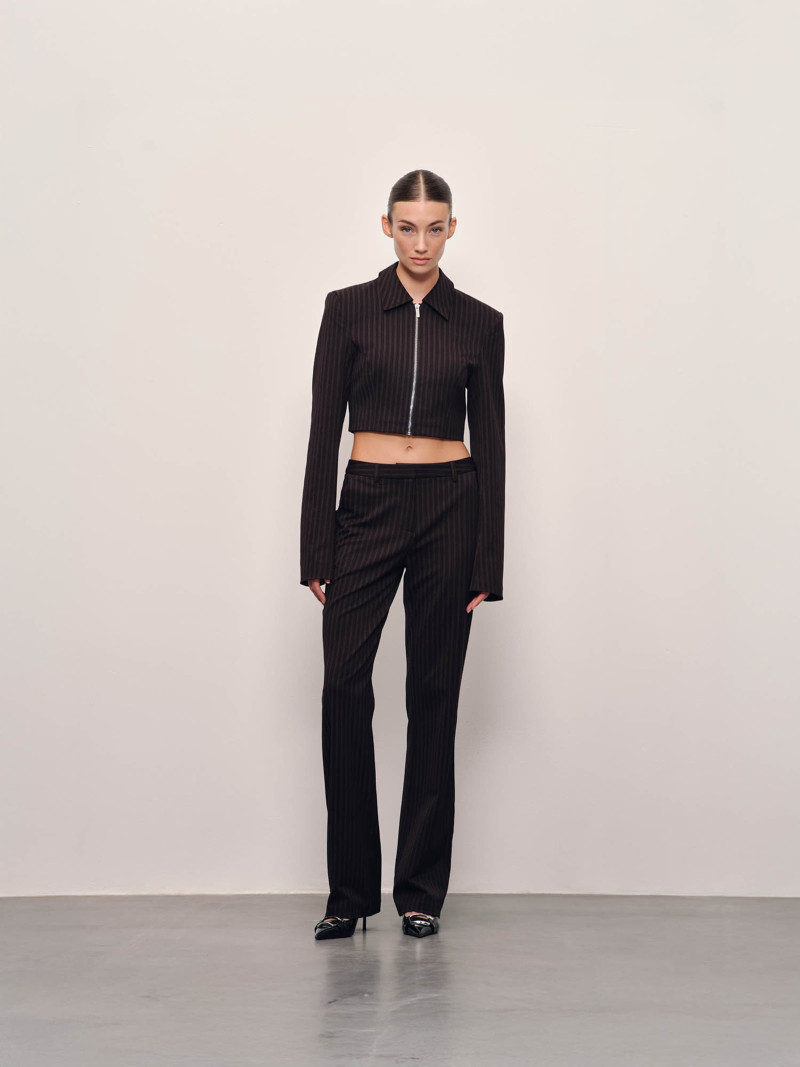 Lorena Rae featured in  the RAERE lookbook for Holiday 2024