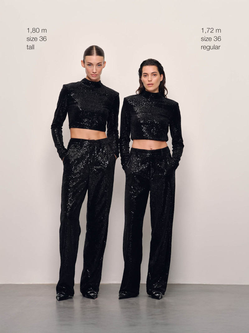 Lorena Rae featured in  the RAERE lookbook for Holiday 2024